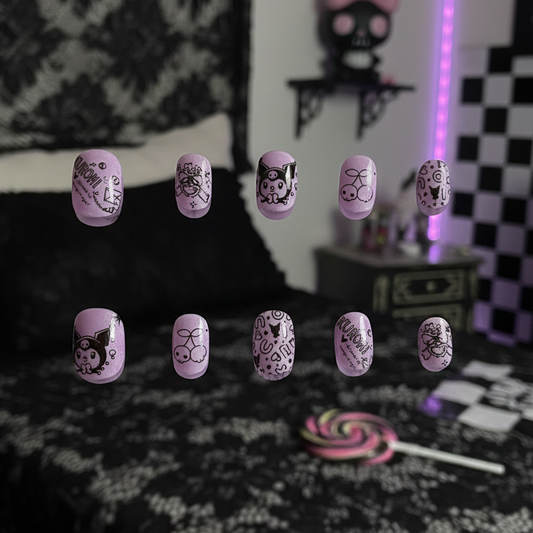 Sweet Chaos -  Kuromi Inspired Set