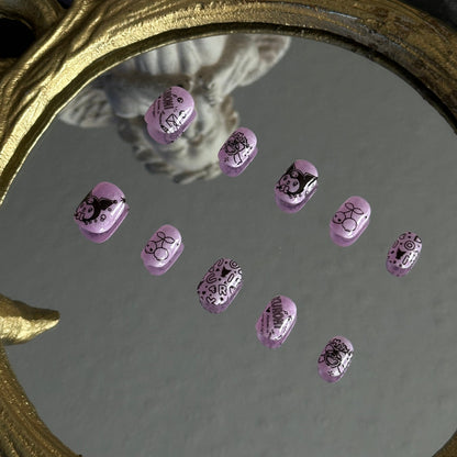 Sweet Chaos -  Kuromi Inspired Set