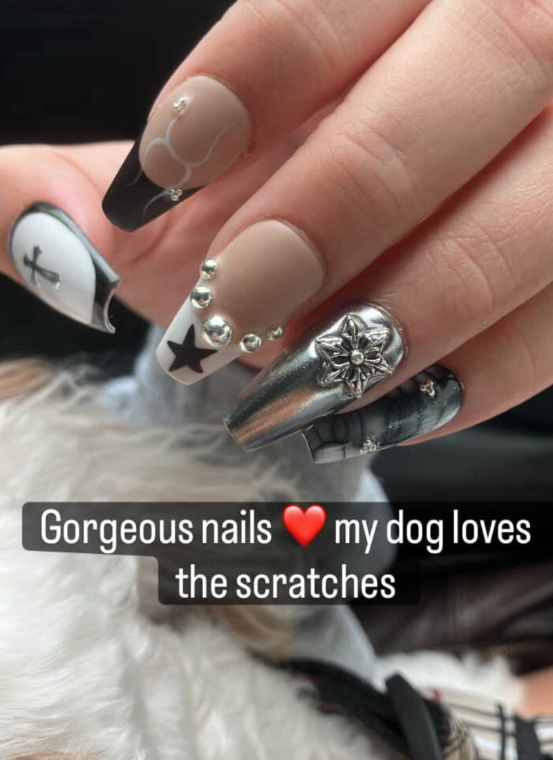 a photo from client showing crux from myobnails